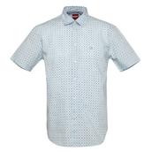 View Item Merc London Mod Retro Polka Dot Short Sleeve Shirt Pale Blue